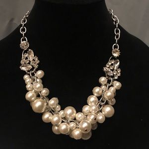Pearl statement necklace